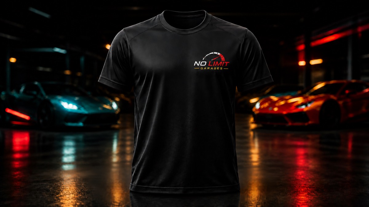 No Limit Garages t-shirts